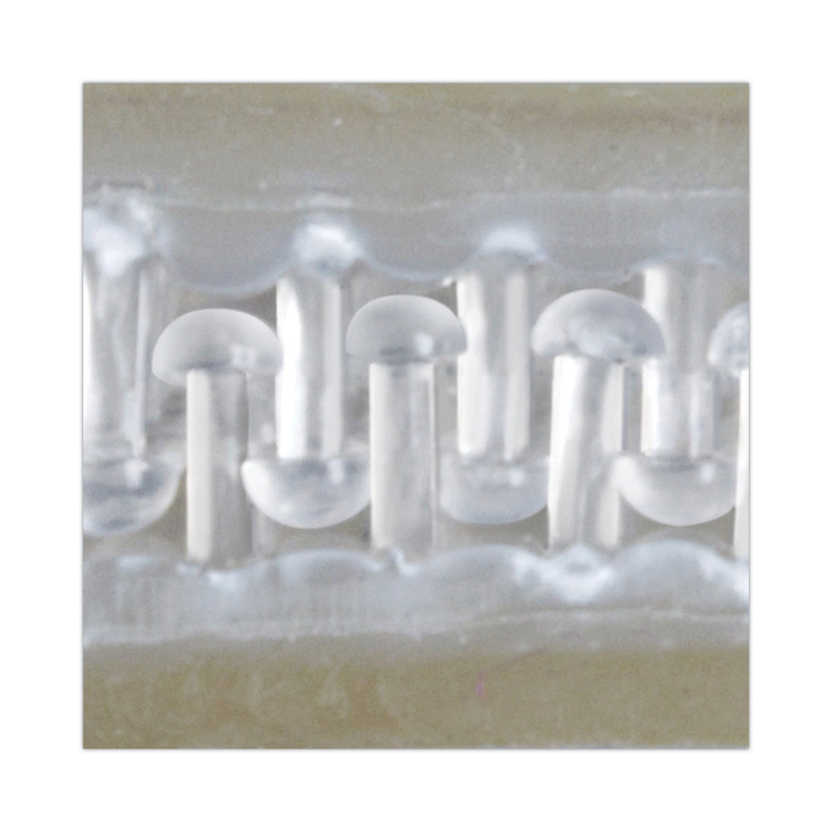 Extreme Fasteners, 1" x 1", White, 6/Pack