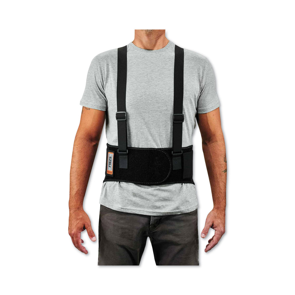 ProFlex 1625 Elastic Back Support Brace, Medium, 30" to 34" Waist, Black, Ships in 1-3 Business Days