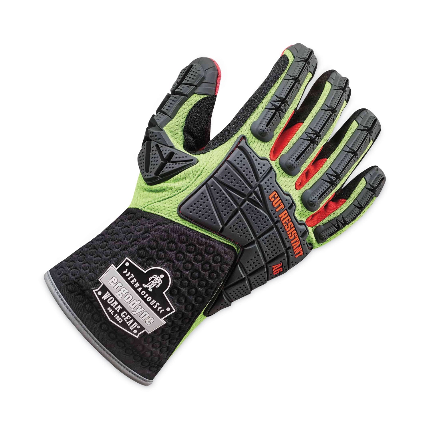 proflex-925cr6-performance-dorsal-impact-reducing-cut-resistance-gloves-black-lime-xl-pair-ships-in-1-3-business-days_ego17295 - 2