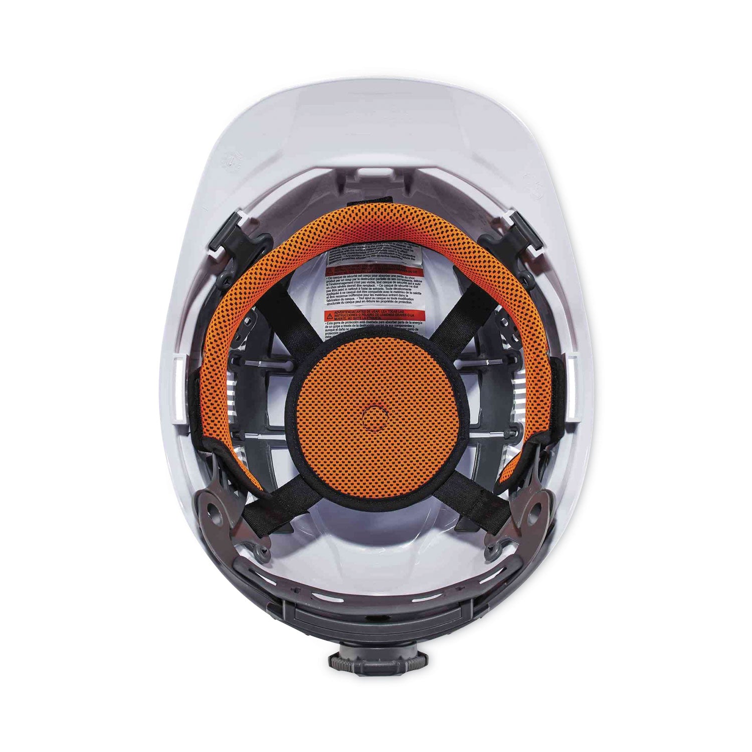 Skullerz 8972LED Class C Hard Hat Cap Style with LED Light, White, Ships in 1-3 Business Days