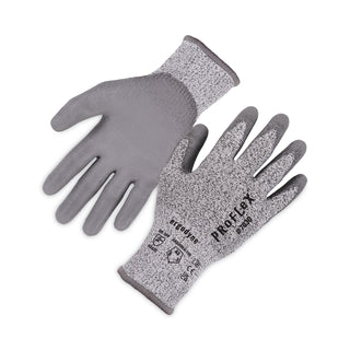 ProFlex 7030 ANSI A3 PU Coated CR Gloves, Gray, 2X-Large, Pair, Ships in 1-3 Business Days