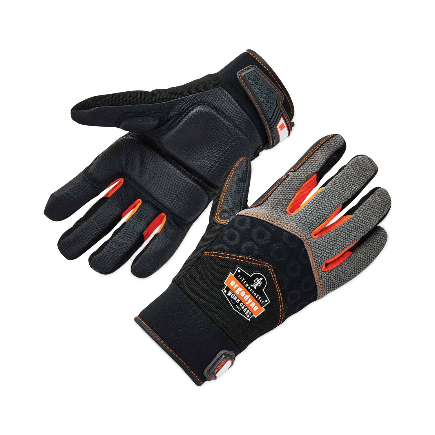 proflex-9001-full-finger-impact-gloves-black-large-pair-ships-in-1-3-business-days_ego17774 - 1