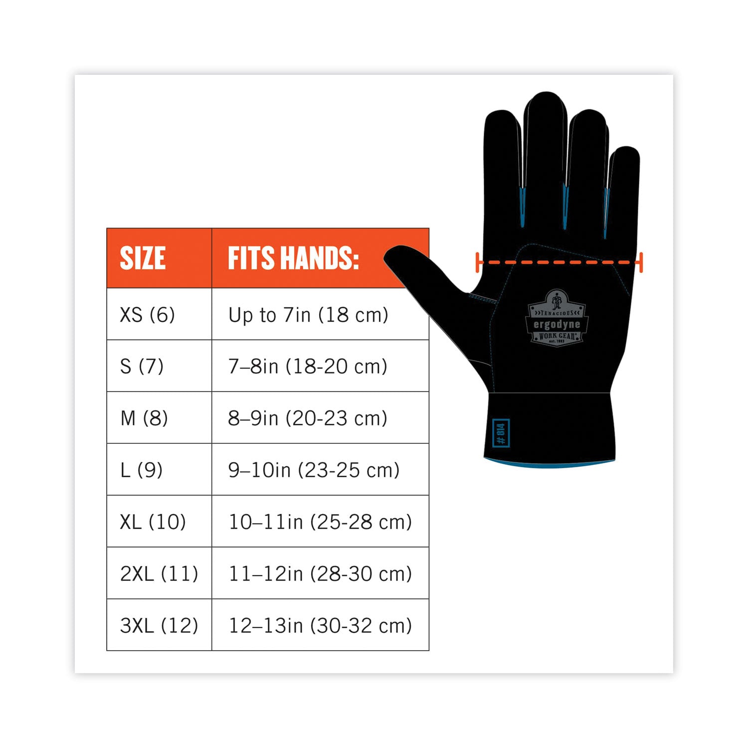 proflex-819wp-extreme-thermal-wp-gloves-black-2x-large-pair-ships-in-1-3-business-days_ego17616 - 3