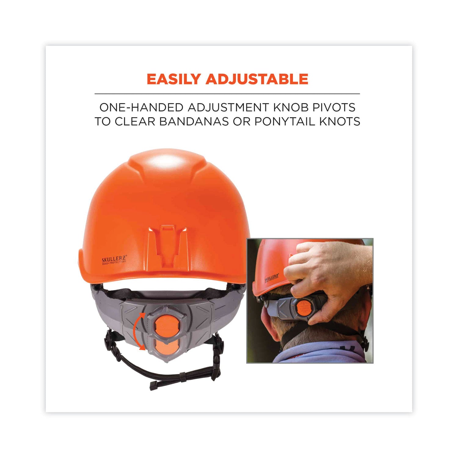 skullerz-8974-class-e-safety-helmet-6-point-ratchet-suspension-orange-ships-in-1-3-business-days_ego60212 - 2