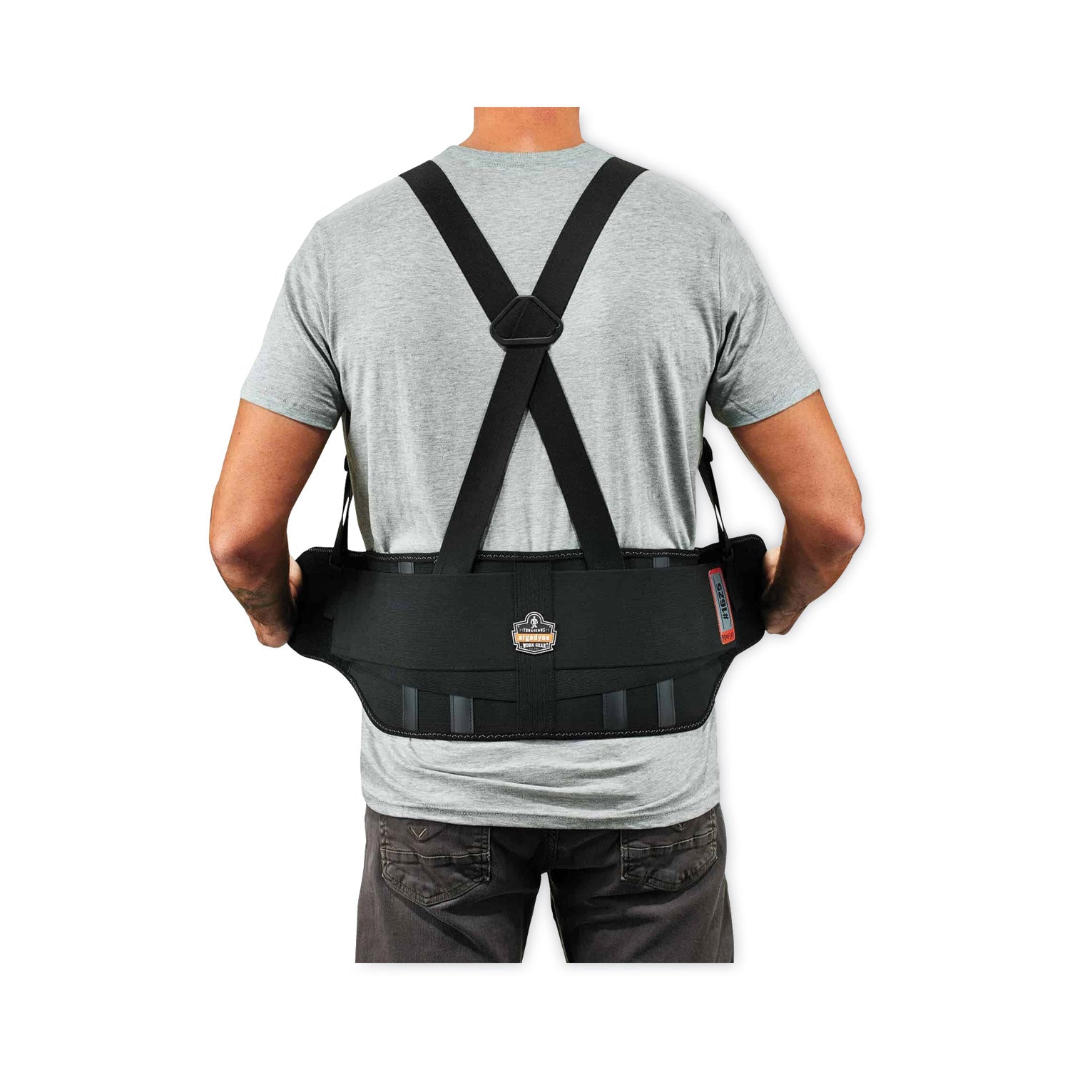 proflex-1625-elastic-back-support-brace-medium-30-to-34-waist-black-ships-in-1-3-business-days_ego11113 - 3