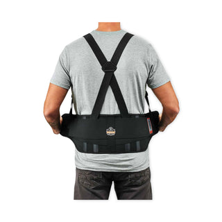 ProFlex 1625 Elastic Back Support Brace, Medium, 30" to 34" Waist, Black, Ships in 1-3 Business Days