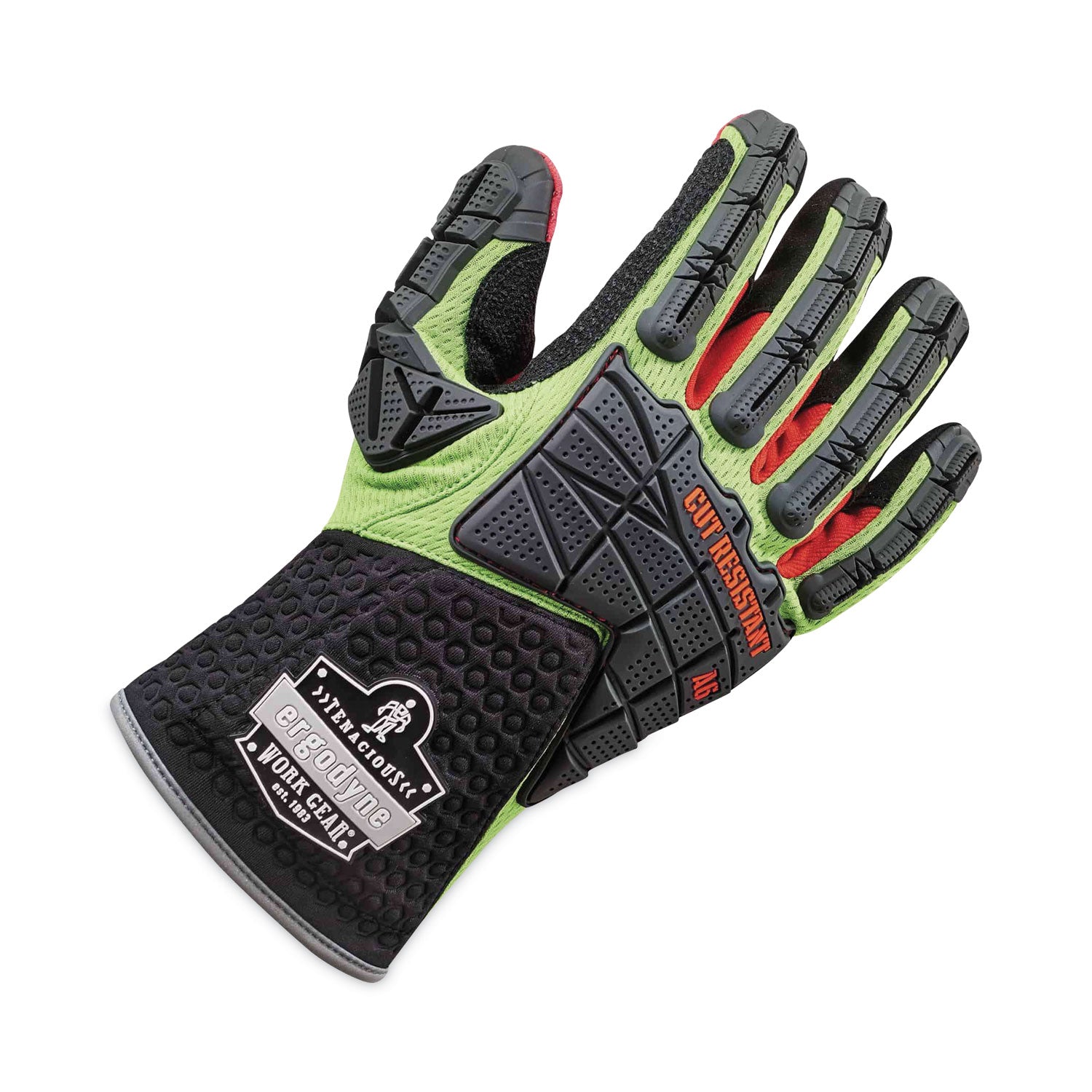 proflex-925cr6-performance-dorsal-impact-reducing-cut-resistance-gloves-black-lime-2xl-pair-ships-in-1-3-business-days_ego17296 - 2