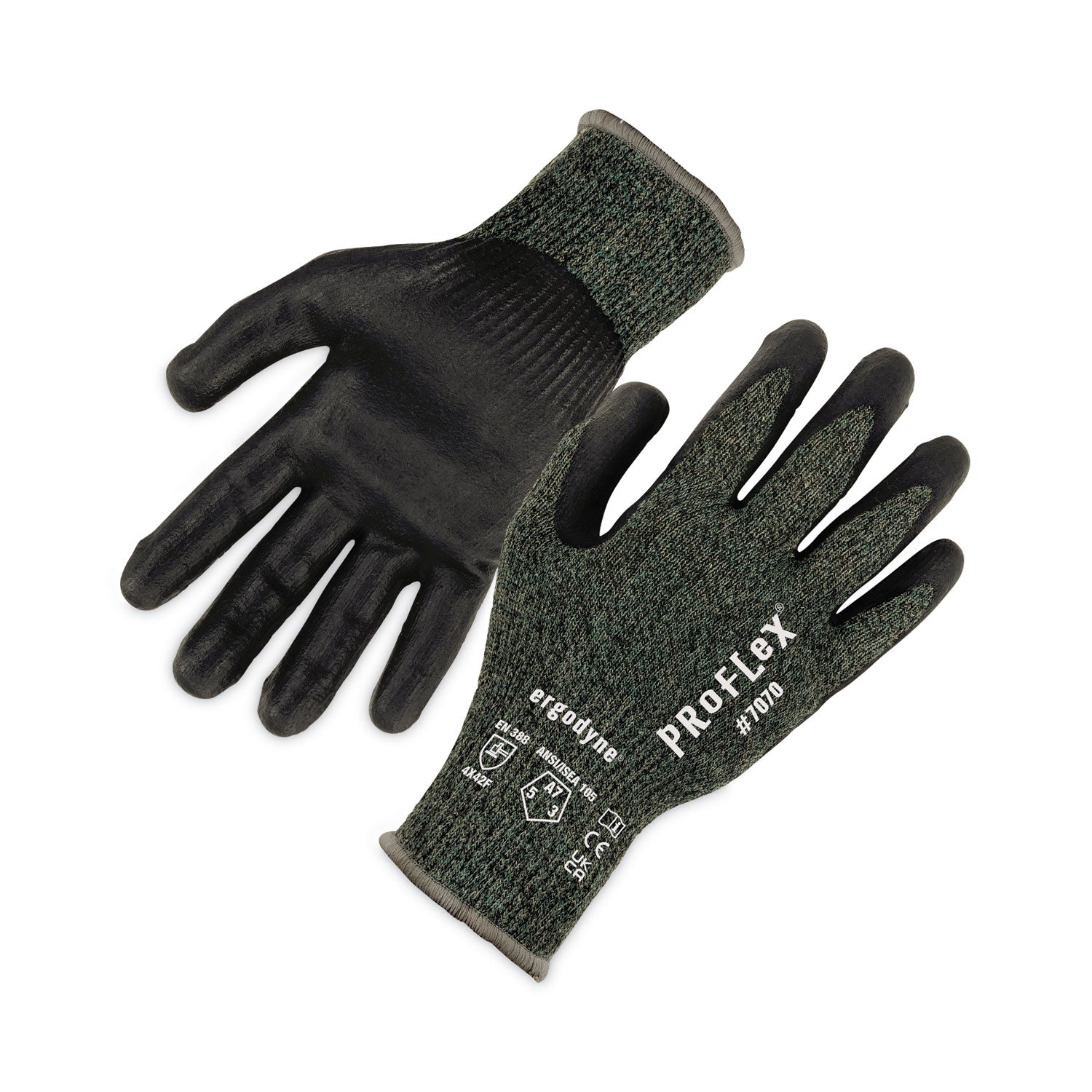 proflex-7070-ansi-a7-nitrile-coated-cr-gloves-green-medium-12-pairs-pack-ships-in-1-3-business-days_ego18033 - 1