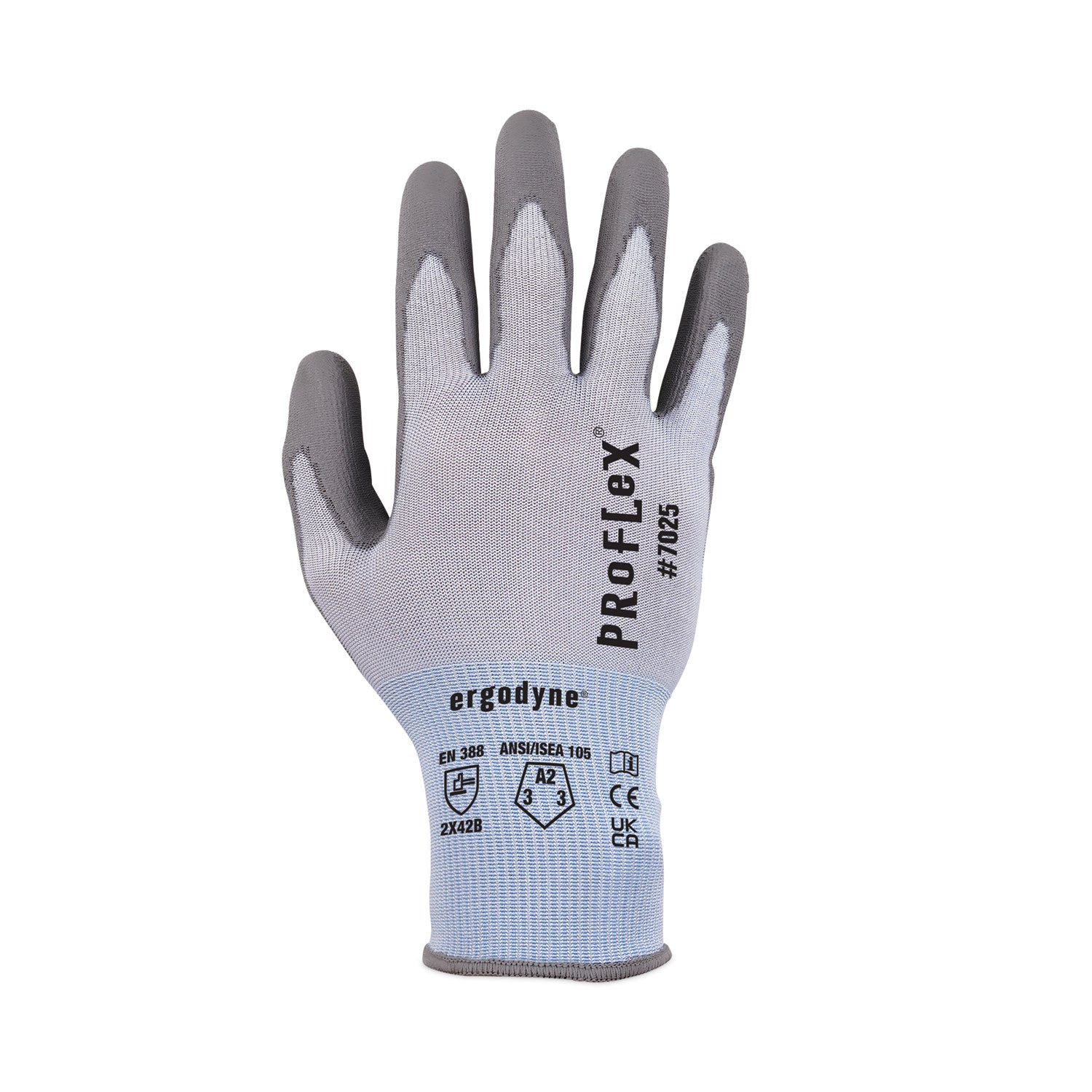 proflex-7025-ansi-a2-pu-coated-cr-gloves-blue-medium-pair-ships-in-1-3-business-days_ego10433 - 2