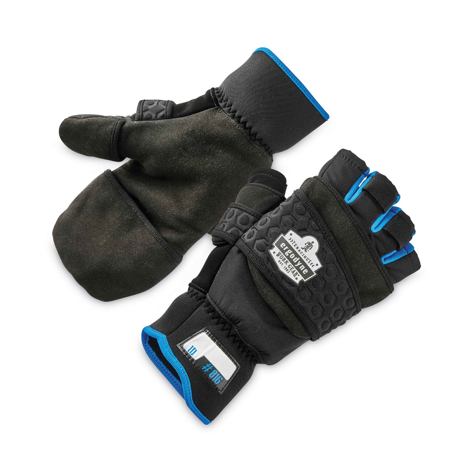 proflex-816-thermal-flip-top-gloves-black-small-pair-ships-in-1-3-business-days_ego17342 - 1