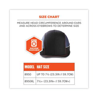 skullerz-8950-bump-cap-hat-micro-brim-black-ships-in-1-3-business-days_ego23342 - 4