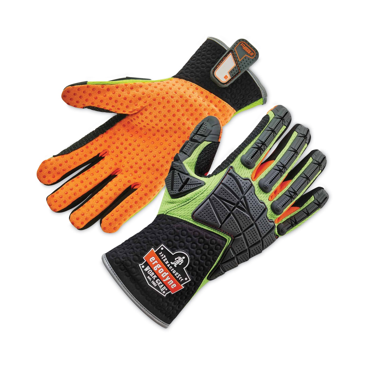 proflex-925fx-standard-dorsal-impact-reducing-gloves-black-lime-small-pair-ships-in-1-3-business-days_ego17902 - 1