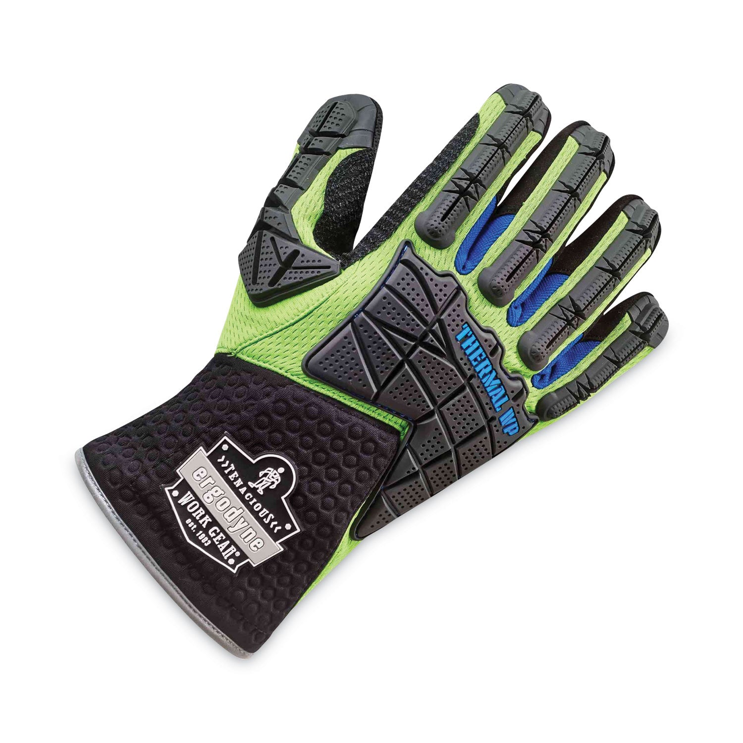 proflex-925wp-performance-dorsal-impact-reducing-thermal-waterproof-gloves-black-lime-2xl-pair-ships-in-1-3-business-days_ego18106 - 2