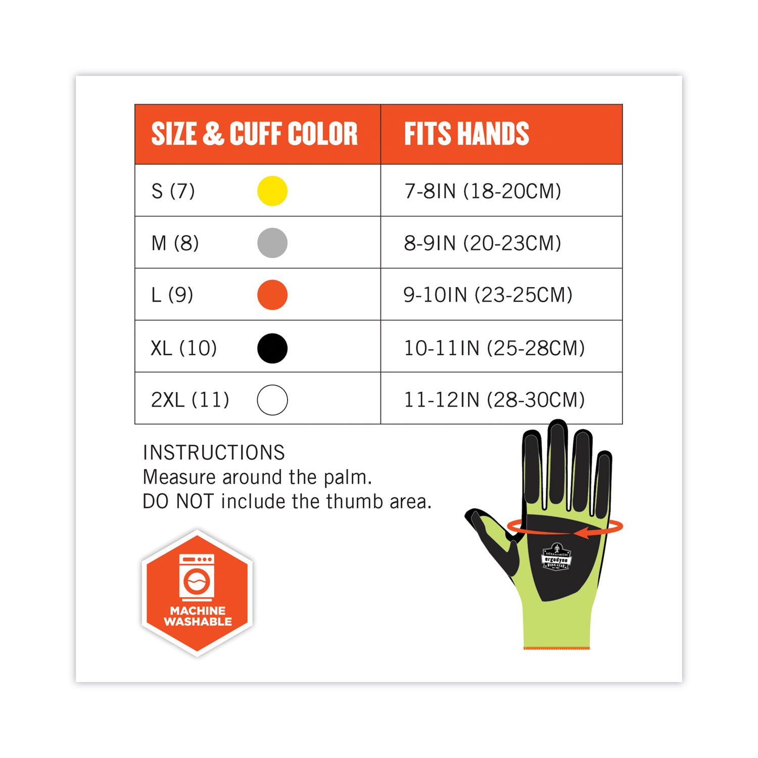 ProFlex 7141 ANSI A4 DIR Nitrile-Coated CR Gloves, Lime, 2X-Large, 72 Pairs/Pack, Ships in 1-3 Business Days