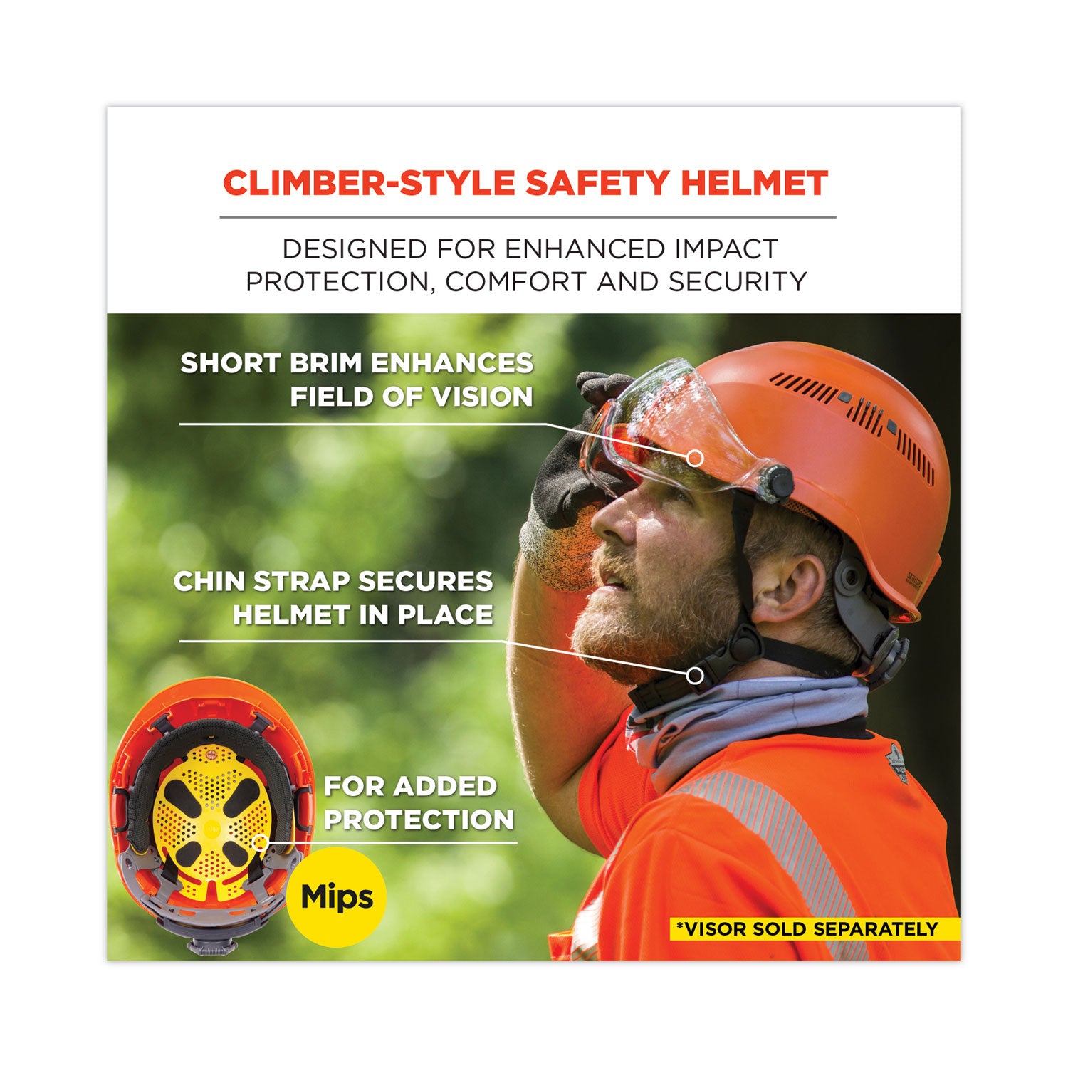 skullerz-8975-mips-class-c-safety-helmet-with-mips-elevate-ratchet-suspension-orange-ships-in-1-3-business-days_ego60257 - 2