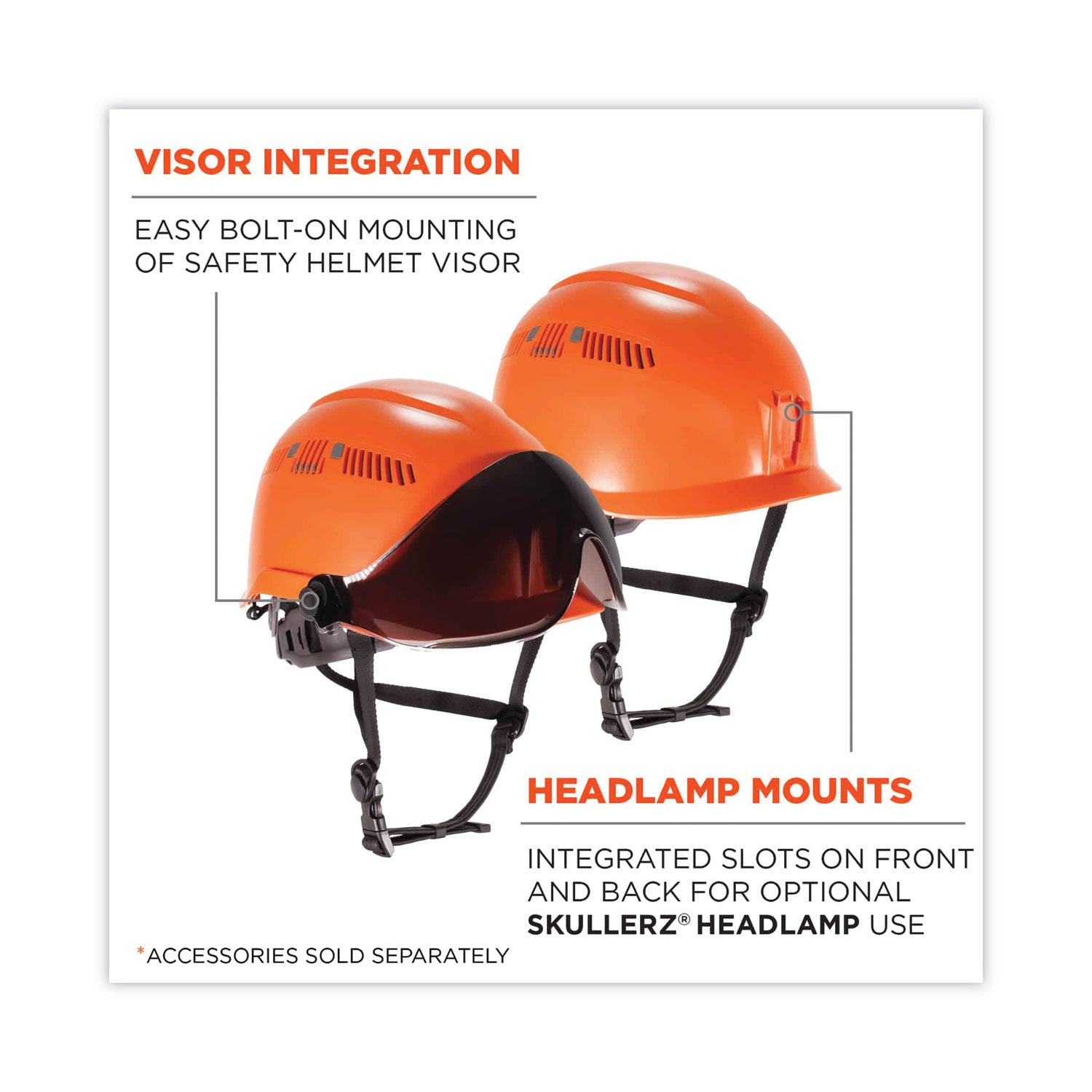skullerz-8975-class-c-safety-helmet-6-point-ratchet-suspension-orange-ships-in-1-3-business-days_ego60206 - 4