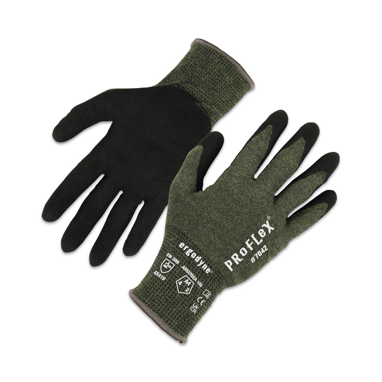 proflex-7042-ansi-a4-nitrile-coated-cr-gloves-green-medium-12-pairs-pack-ships-in-1-3-business-days_ego10333 - 1