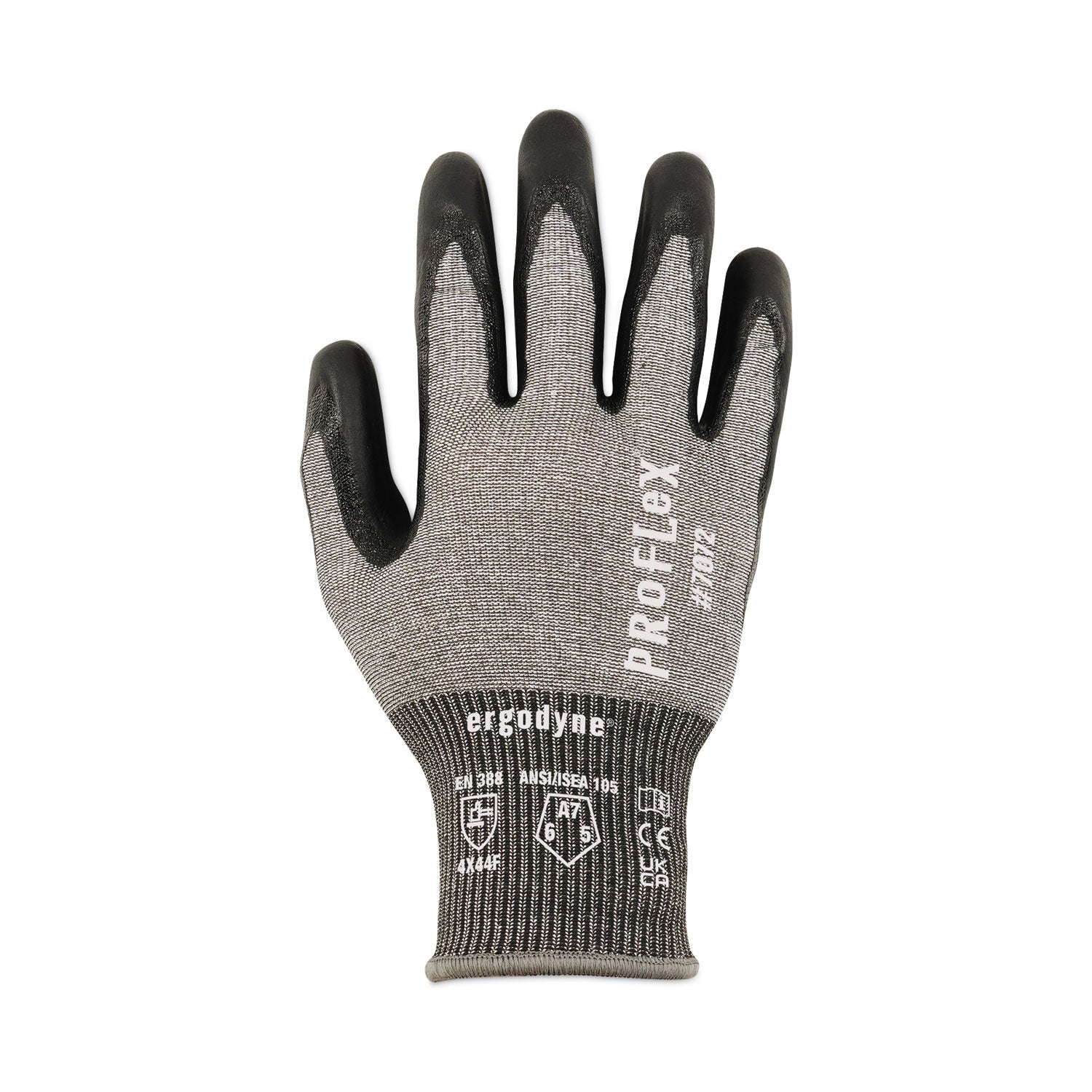 proflex-7072-ansi-a7-nitrile-coated-cr-gloves-gray-small-pair-ships-in-1-3-business-days_ego10312 - 3