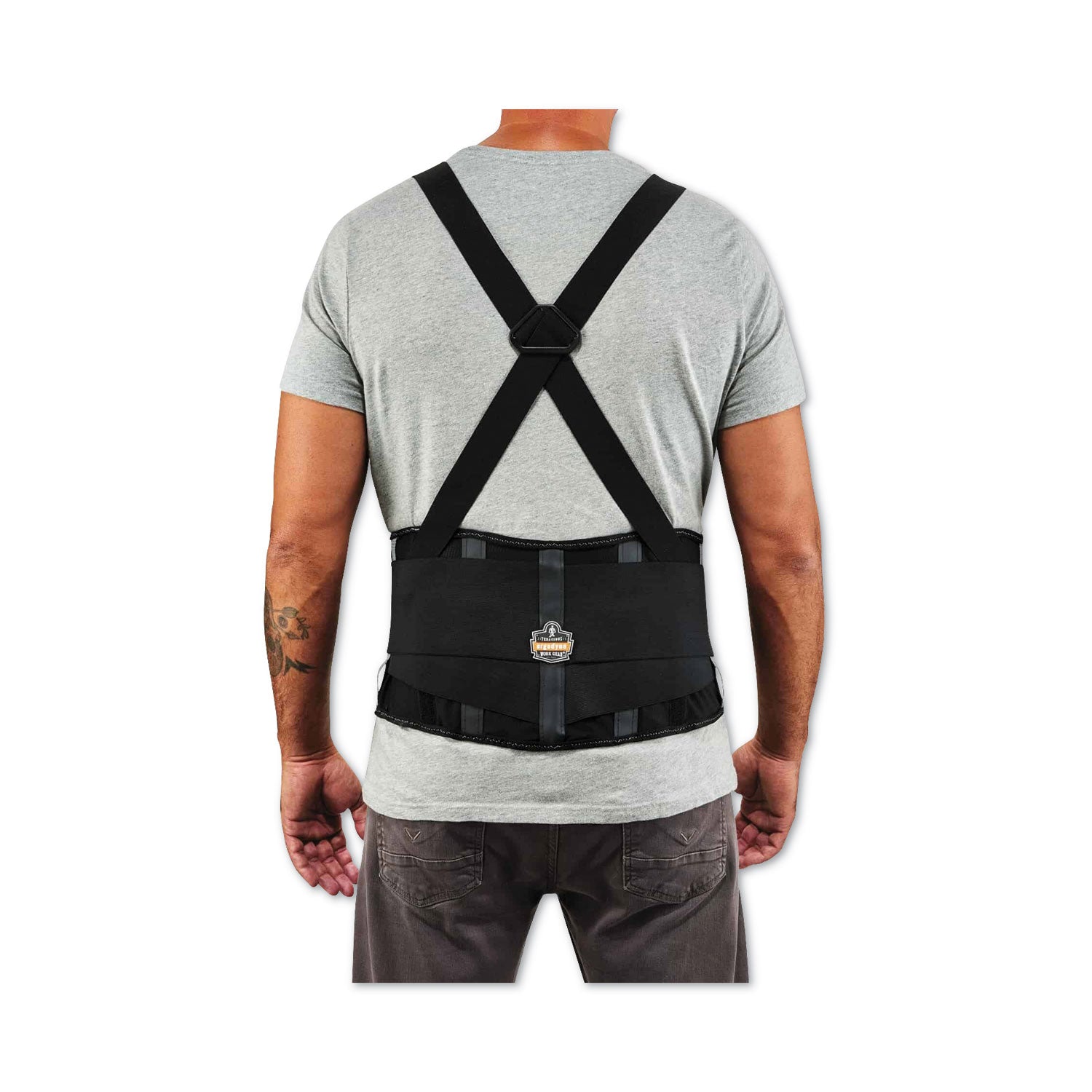 ProFlex 2000SF High-Performance Spandex Back Support Brace, 3X-Large, 46" to 52" Waist, Black, Ships in 1-3 Business Days