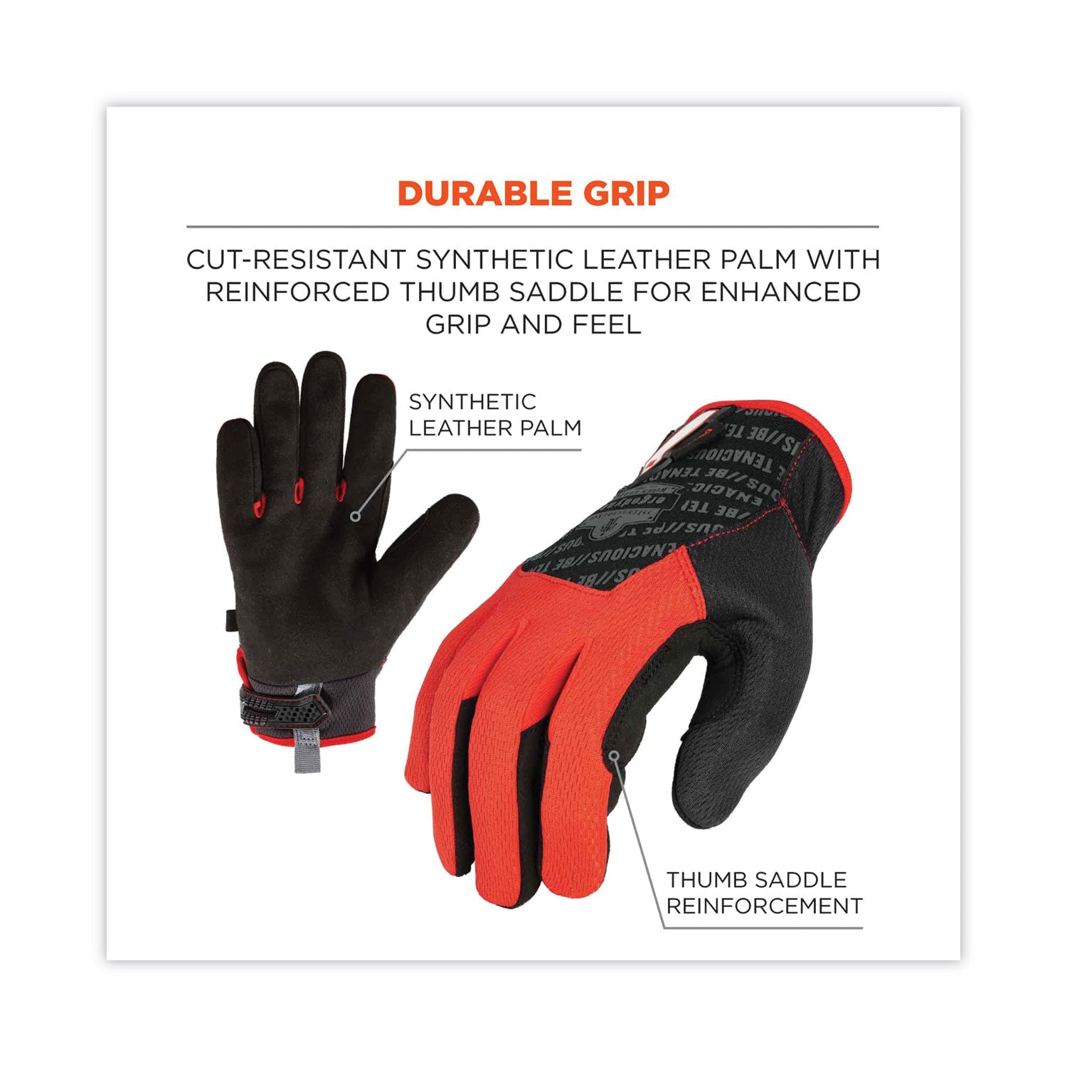 ProFlex 812CR6 ANSI A6 Utility and CR Gloves, Black, Large, Pair, Ships in 1-3 Business Days