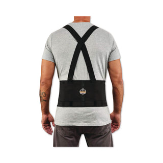 ProFlex 1650 Economy Elastic Back Support Brace, X-Small, 20" to 25" Waist, Black, Ships in 1-3 Business Days