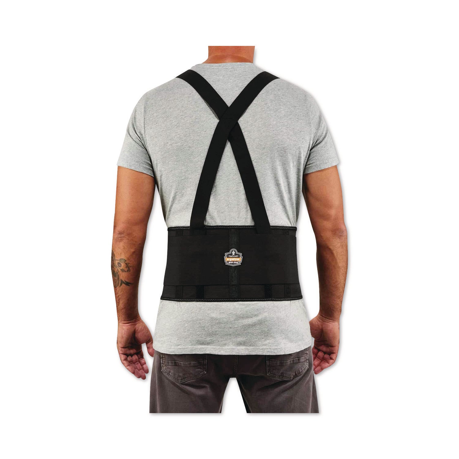 ProFlex 1650 Economy Elastic Back Support Brace, X-Small, 20" to 25" Waist, Black, Ships in 1-3 Business Days