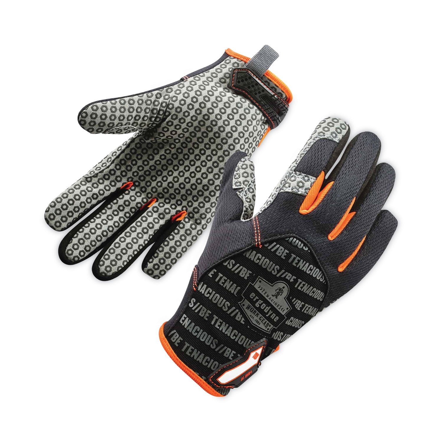 ProFlex 821 Smooth Surface Handling Gloves, Black, Large, Pair, Ships in 1-3 Business Days