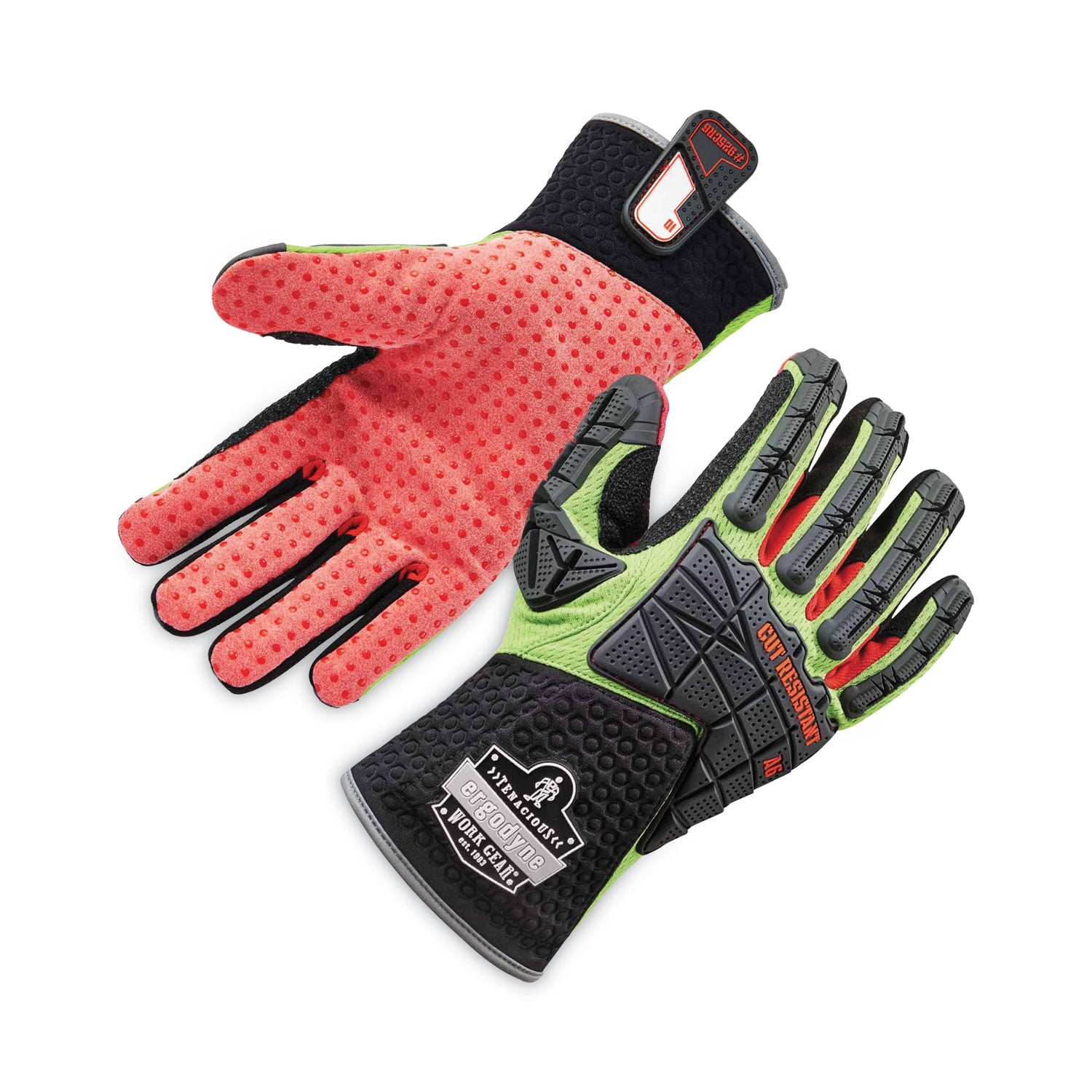 proflex-925cr6-performance-dorsal-impact-reducing-cut-resistance-glove-black-lime-medium-pair-ships-in-1-3-business-days_ego17293 - 1