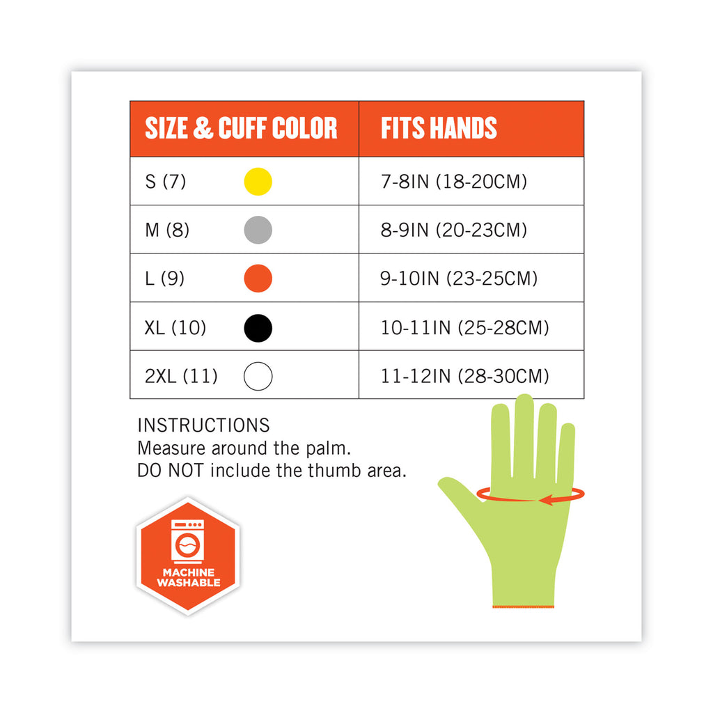 ProFlex 7040 ANSI A4 CR Food Grade Gloves, Lime, Large, 144 Pairs, Ships in 1-3 Business Days
