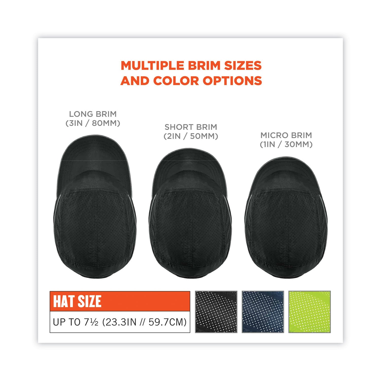 skullerz-8955-lightweight-bump-cap-hat-long-brim-black-ships-in-1-3-business-days_ego23367 - 6