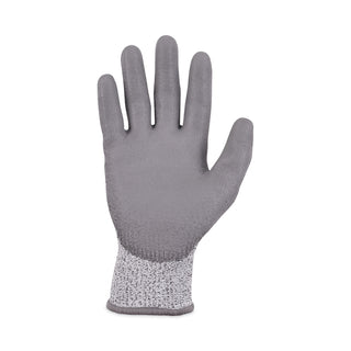 ProFlex 7030 ANSI A3 PU Coated CR Gloves, Gray, Small, 12 Pairs/Pack, Ships in 1-3 Business Days