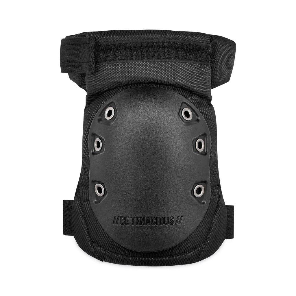ProFlex 435HL Hinged Gel Knee Pad, Hard Cap, Hook and Loop Closure, One Size, Black, Pair, Ships in 1-3 Business Days
