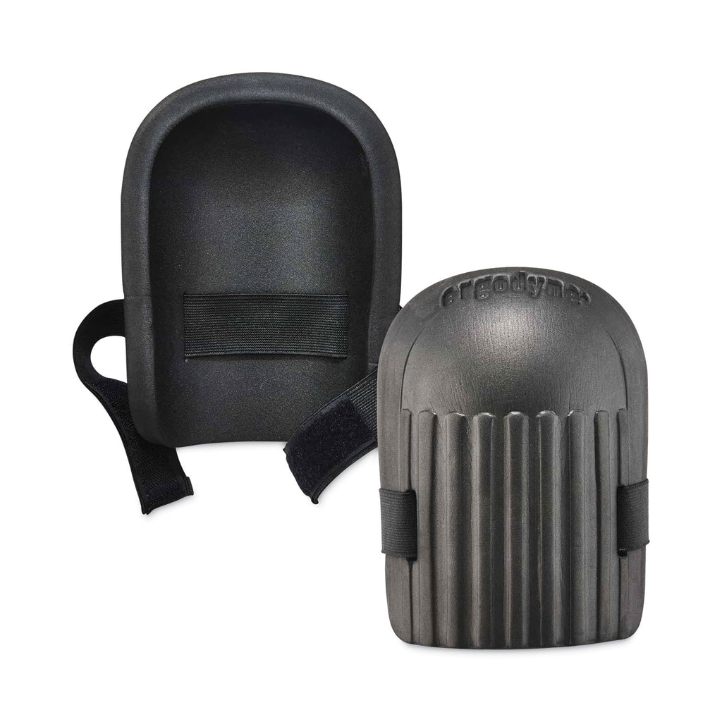 ProFlex 200 Light Duty Knee Pads, Short Cap, Buckle Closure, One Size Fits Most, Black, Pair, Ships in 1-3 Business Days