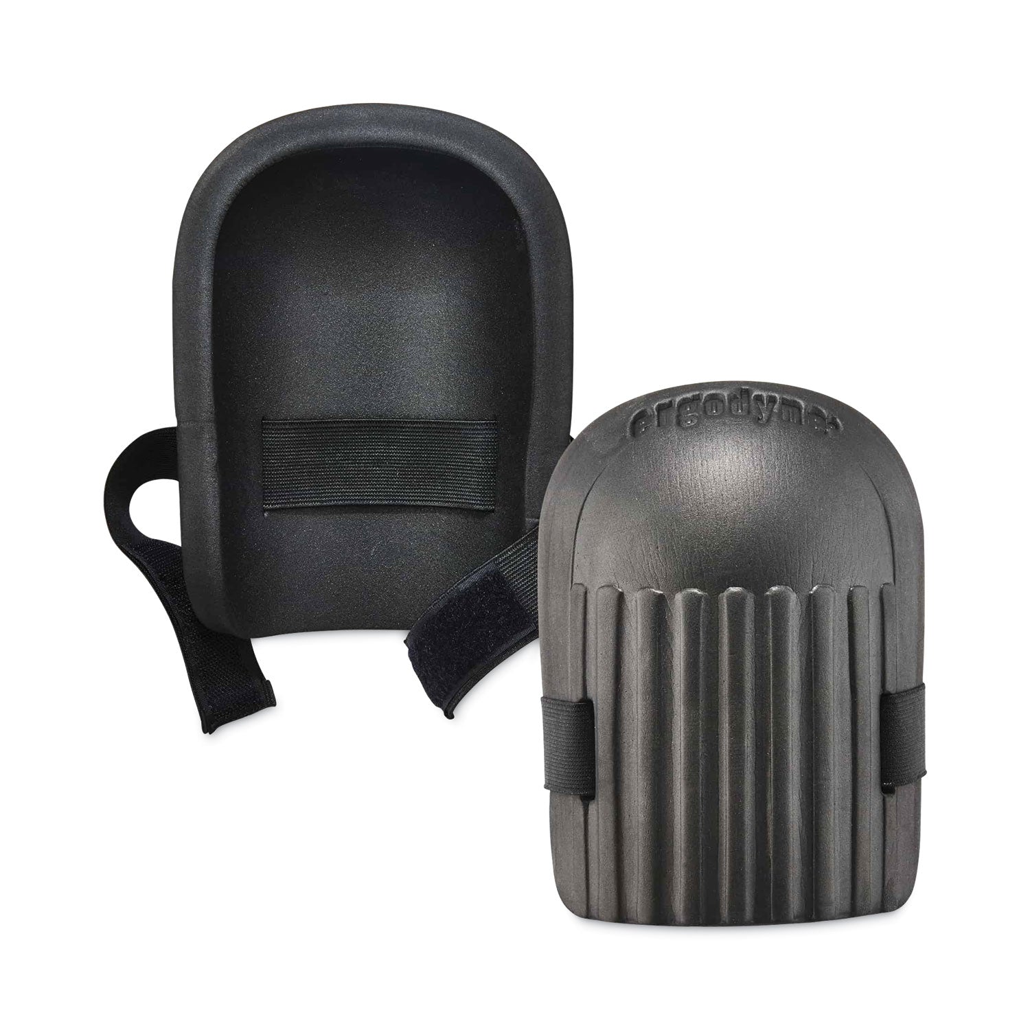ProFlex 200 Light Duty Knee Pads, Short Cap, Buckle Closure, One Size Fits Most, Black, Pair, Ships in 1-3 Business Days