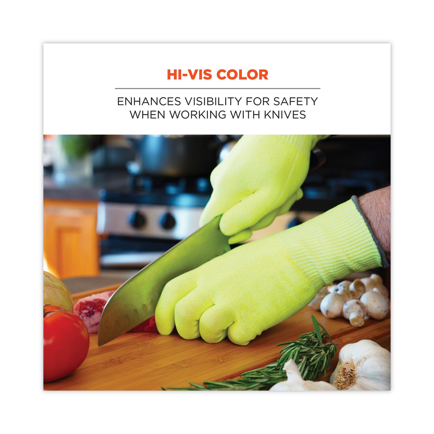 ProFlex 7040 ANSI A4 CR Food Grade Gloves, Lime, Large, 144 Pairs, Ships in 1-3 Business Days