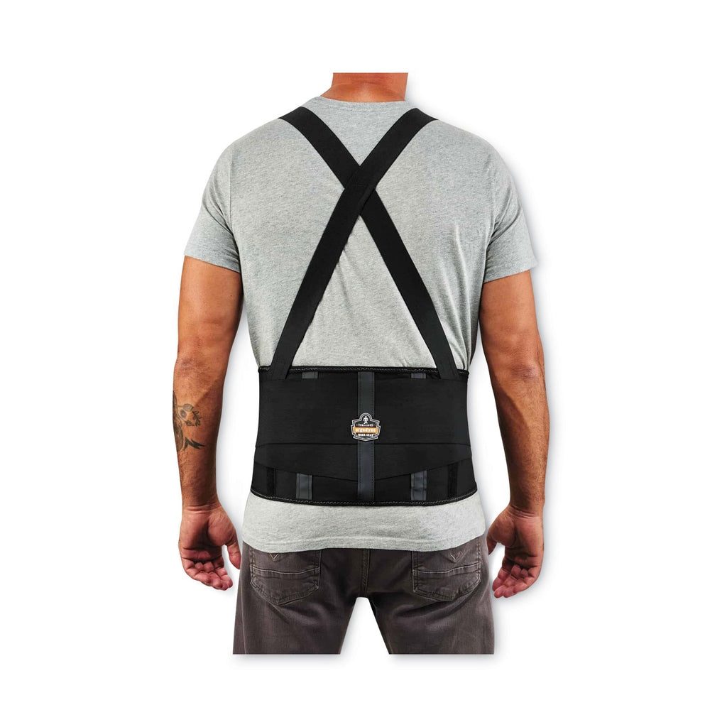 ProFlex 1100SF Standard Spandex Back Support Brace, 2X-Large, 42" to 46" Waist, Black, Ships in 1-3 Business Days