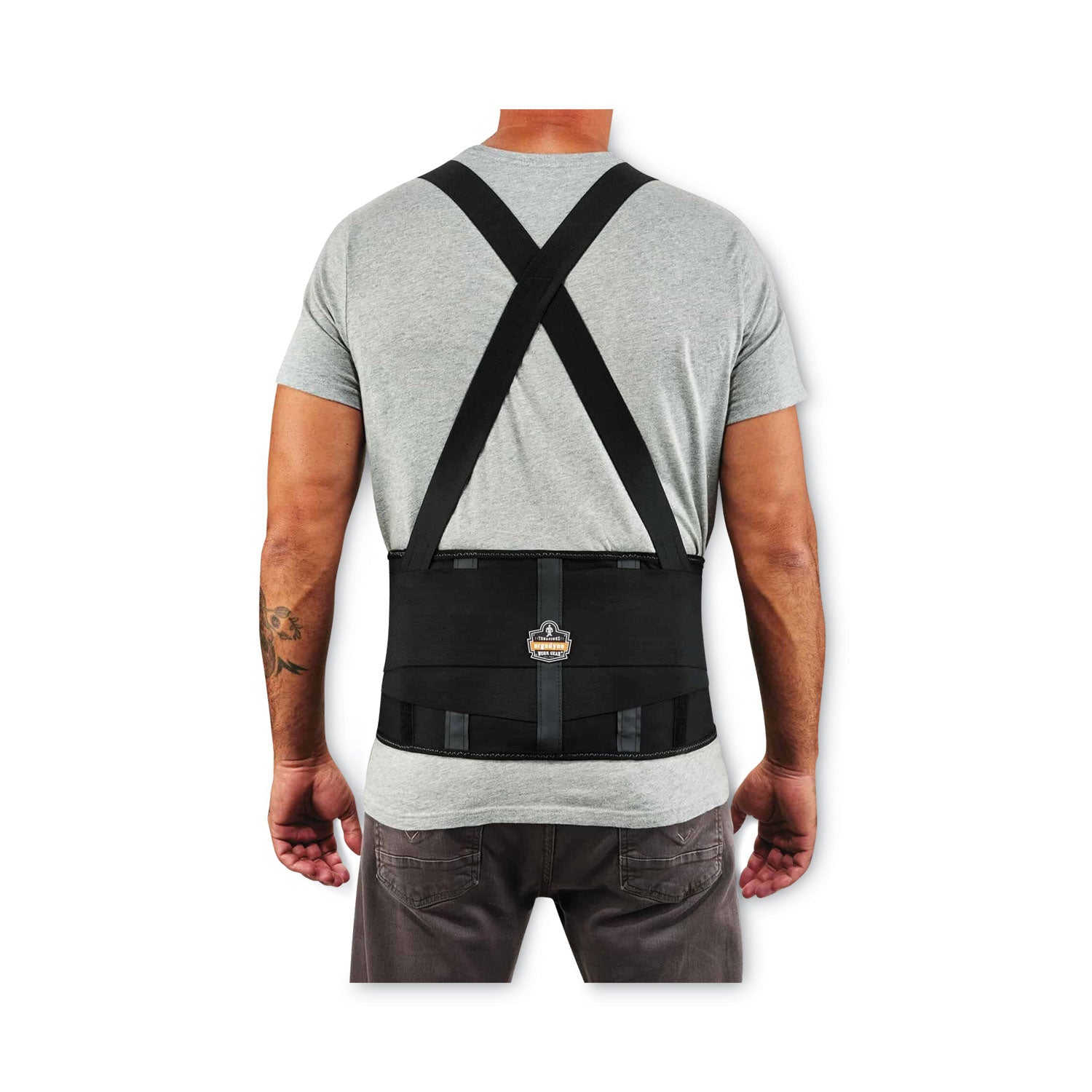 ProFlex 1100SF Standard Spandex Back Support Brace, 2X-Large, 42" to 46" Waist, Black, Ships in 1-3 Business Days