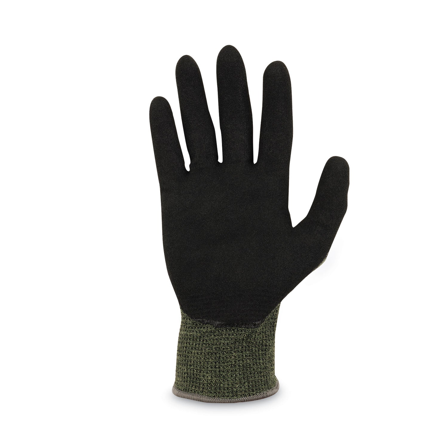 ProFlex 7042 ANSI A4 Nitrile-Coated CR Gloves, Green, Large, Pair, Ships in 1-3 Business Days