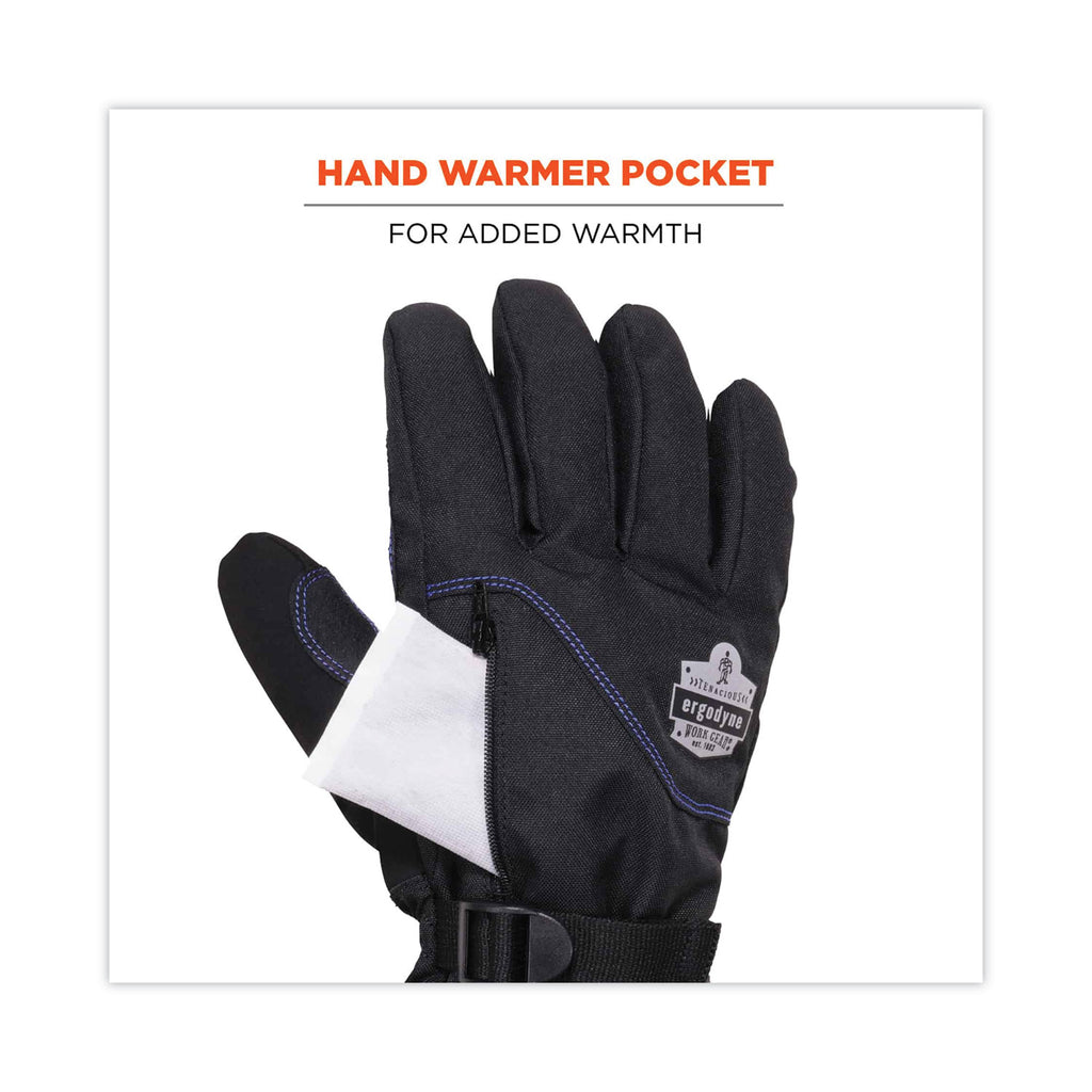 ProFlex 825WP Thermal Waterproof Winter Work Gloves, Black, X-Large, Pair, Ships in 1-3 Business Days