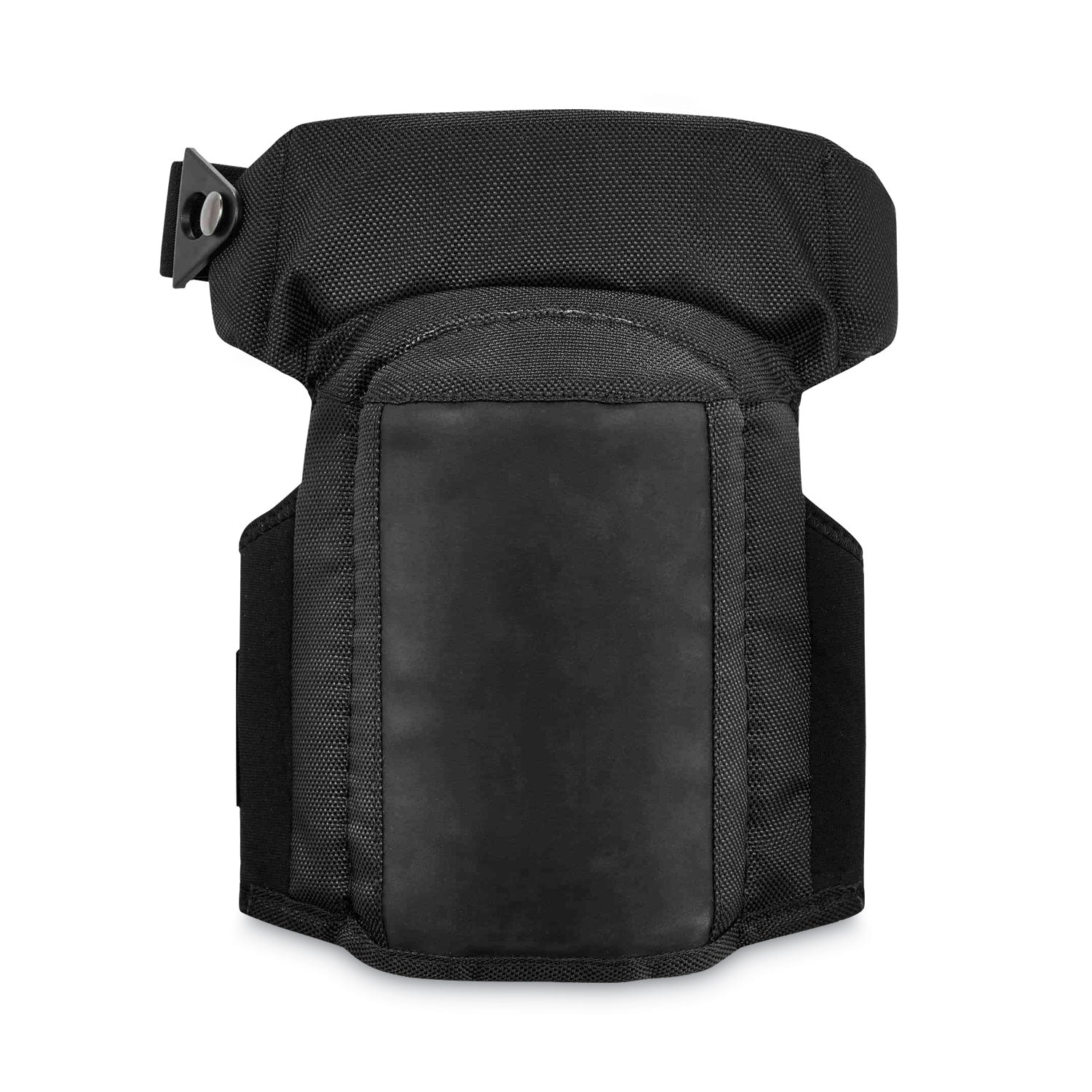 ProFlex 450 Hinged Slip Resistant Gel Knee Pads, Soft Cap, Hook and Loop Closure, Black, Pair, Ships in 1-3 Business Days