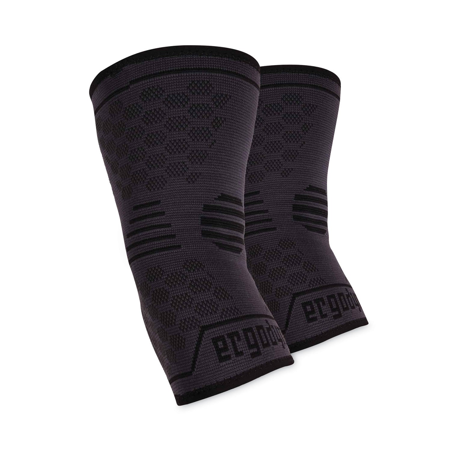 proflex-651-elbow-compression-sleeve-large-gray-black-ships-in-1-3-business-days_ego16594 - 1