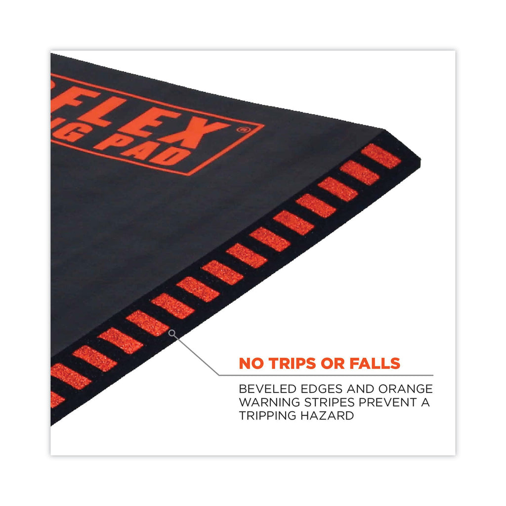 ProFlex 390 XL Foam Kneeling Pad, 1", X-Large, Black, Ships in 1-3 Business Days