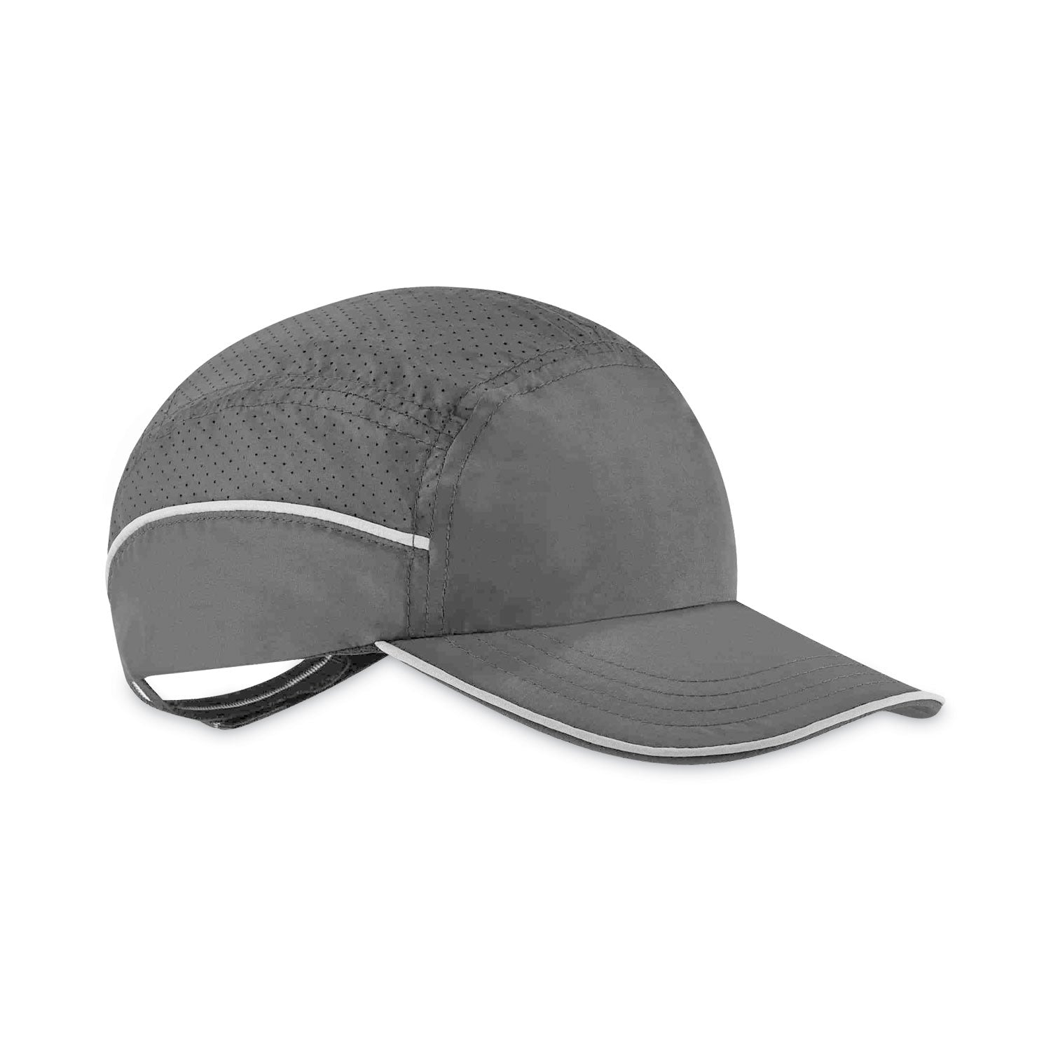 Skullerz 8955 Lightweight Bump Cap Hat, Long Brim, Black, Ships in 1-3 Business Days
