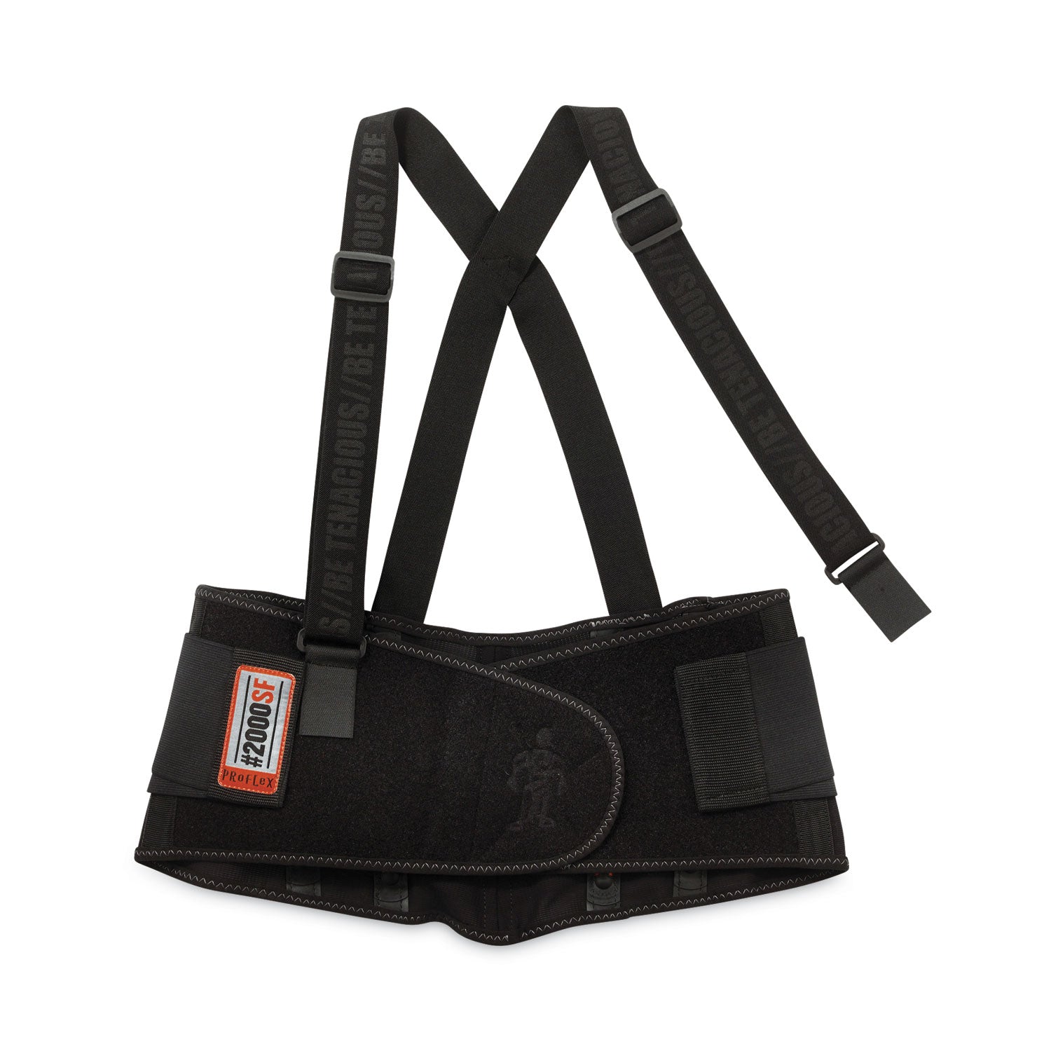 ProFlex 2000SF High-Performance Spandex Back Support Brace, 3X-Large, 46" to 52" Waist, Black, Ships in 1-3 Business Days