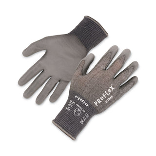 ProFlex 7044 ANSI A4 PU Coated CR Gloves, Gray, Small, Pair, Ships in 1-3 Business Days