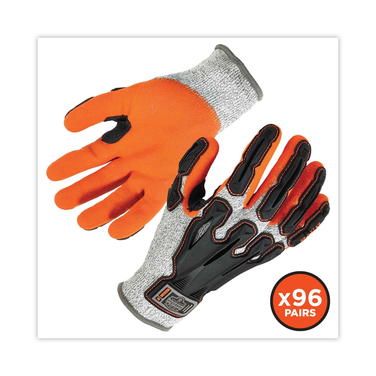 ProFlex 922CR Nitrile Coated Cut-Resistant Gloves, Gray, X-Large, 96 Pairs/Carton, Ships in 1-3 Business Days