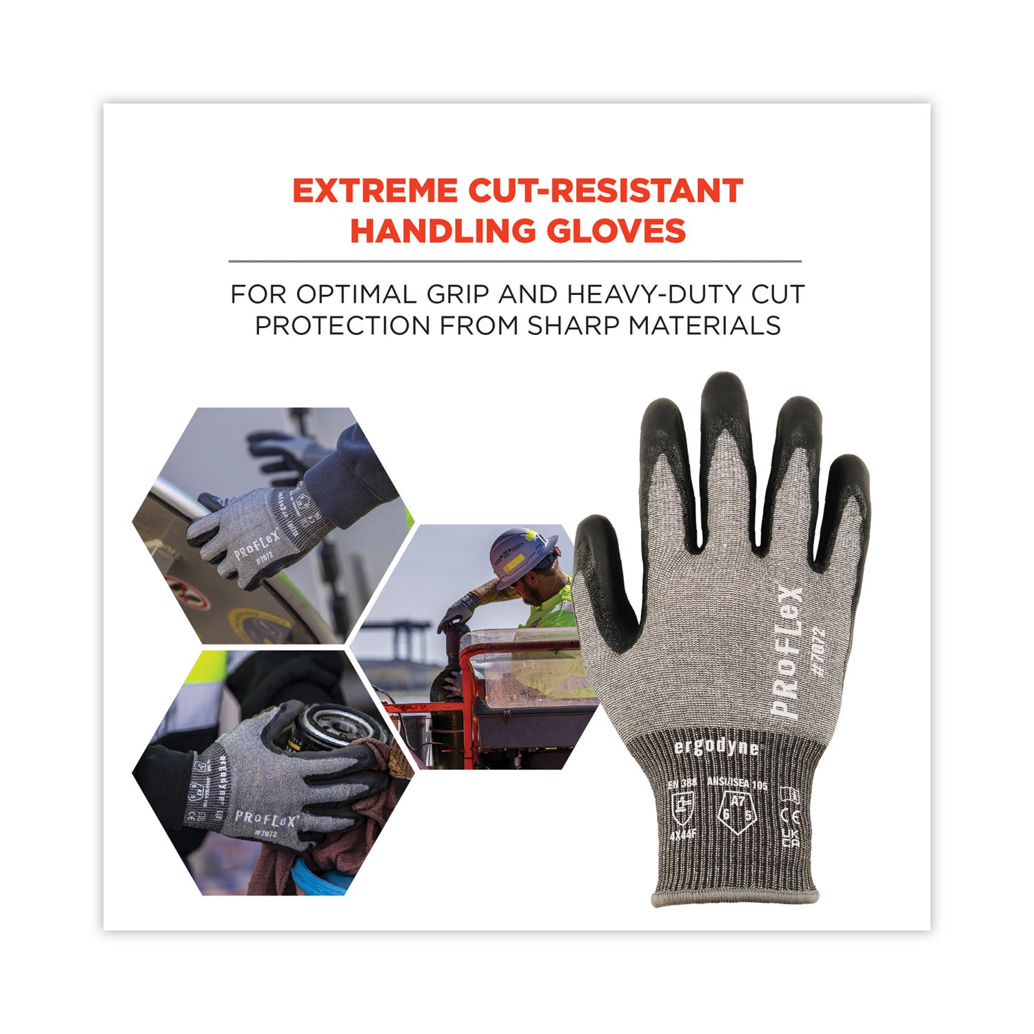 proflex-7072-ansi-a7-nitrile-coated-cr-gloves-gray-x-large-12-pairs-pack-ships-in-1-3-business-days_ego10305 - 5