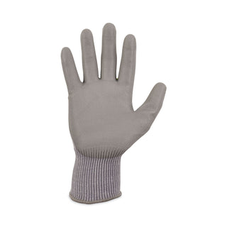 ProFlex 7024 ANSI A2 PU Coated CR Gloves, Gray, Medium, Pair, Ships in 1-3 Business Days