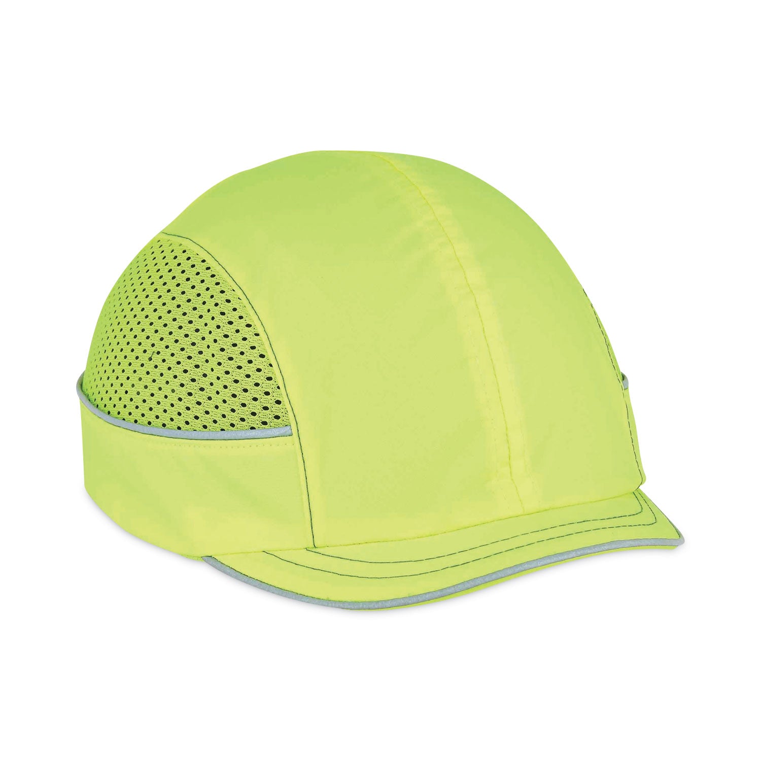 Skullerz 8950 Bump Cap Hat, Micro Brim, Lime, Ships in 1-3 Business Days
