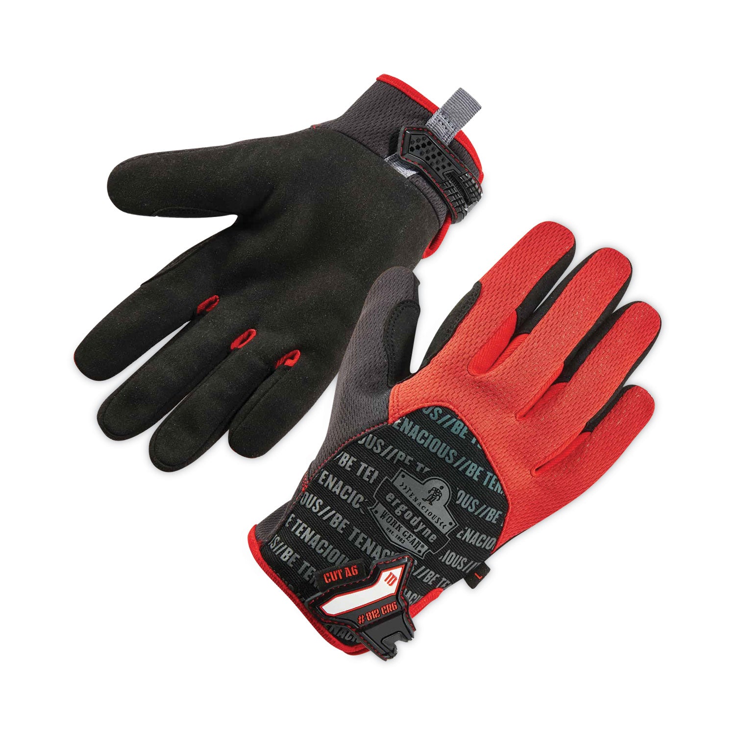 proflex-812cr6-ansi-a6-utility-and-cr-gloves-black-x-large-pair-ships-in-1-3-business-days_ego17925 - 1